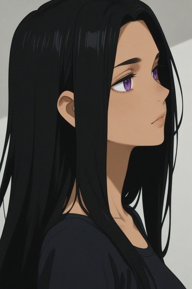 sara_crispino,  dark-skinned female,  black hair on Tensor.Art