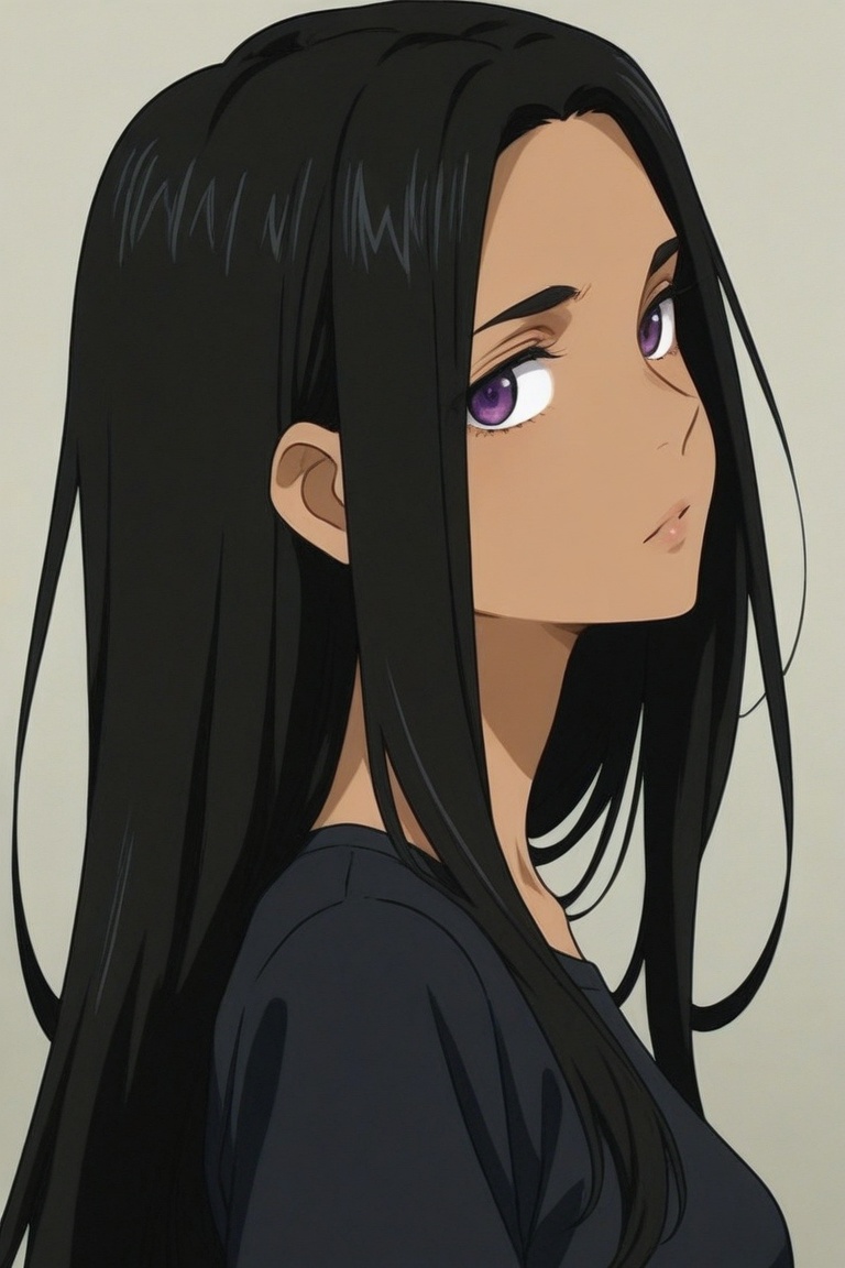 sara_crispino,  dark-skinned female,  black hair on Tensor.Art