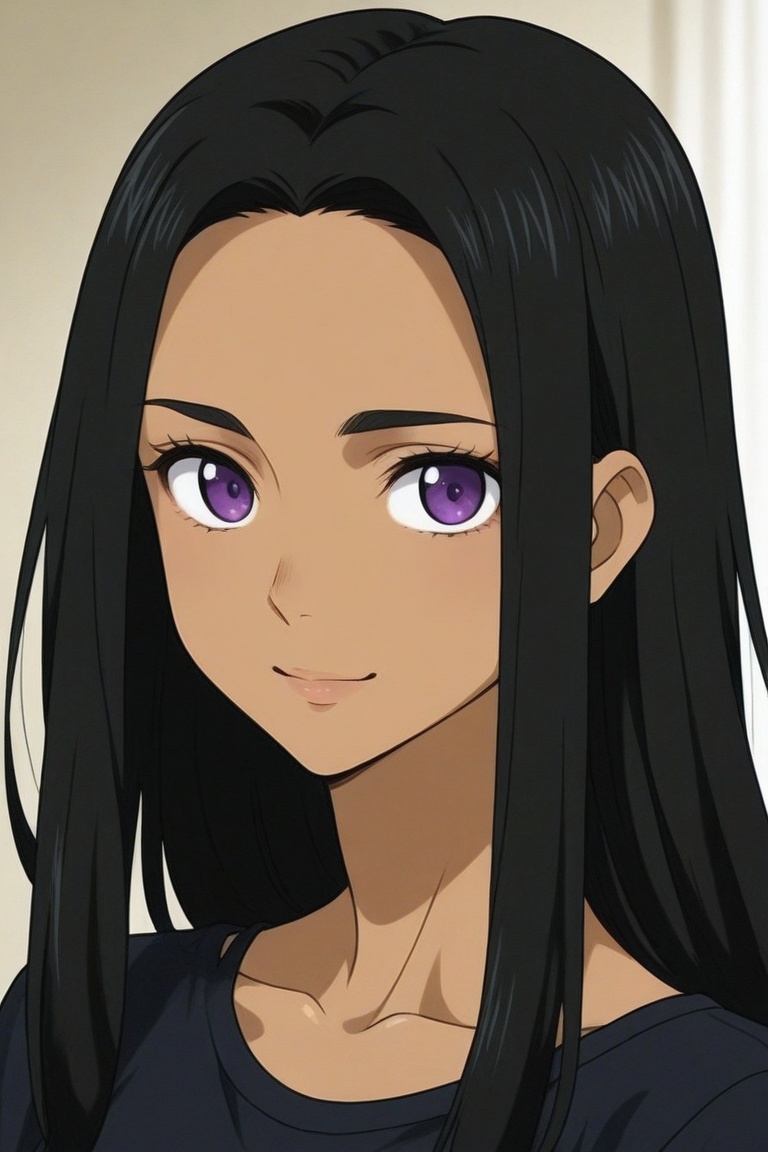 sara_crispino,  dark-skinned female,  black hair on Tensor.Art
