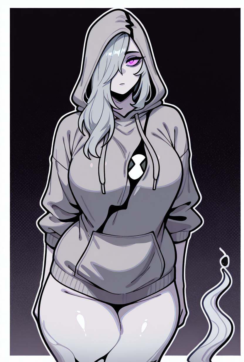 ghostfreak,  solo,  1girl on Tensor.Art