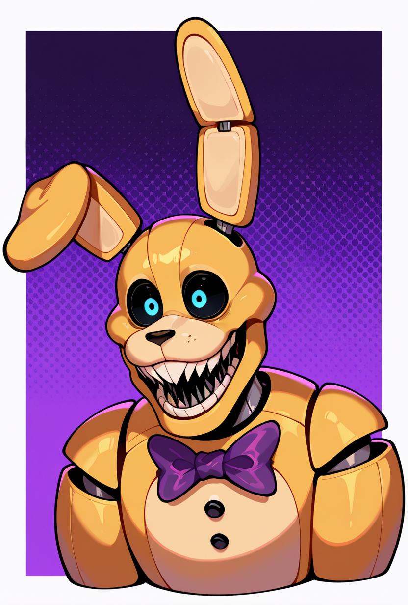 springbon,  teeth,  rabbit ears on Tensor.Art