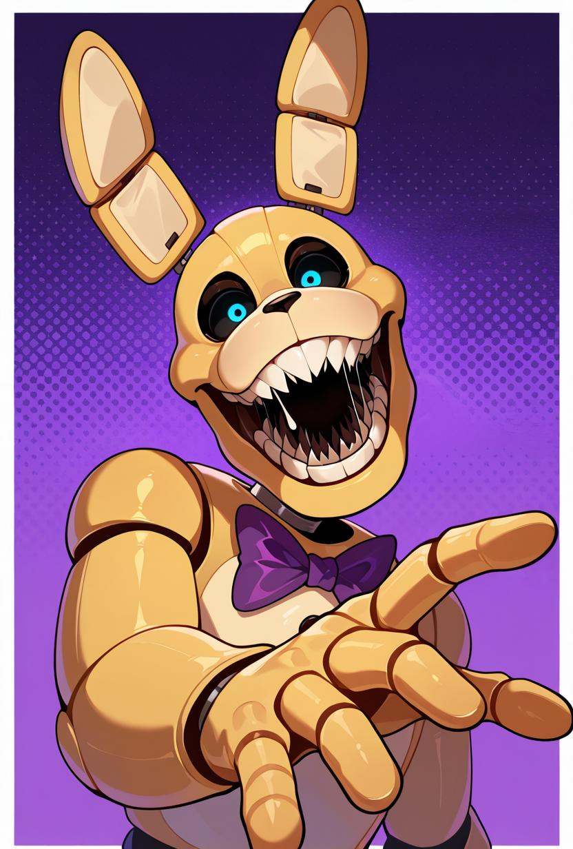 springbon,  teeth,  rabbit ears on Tensor.Art