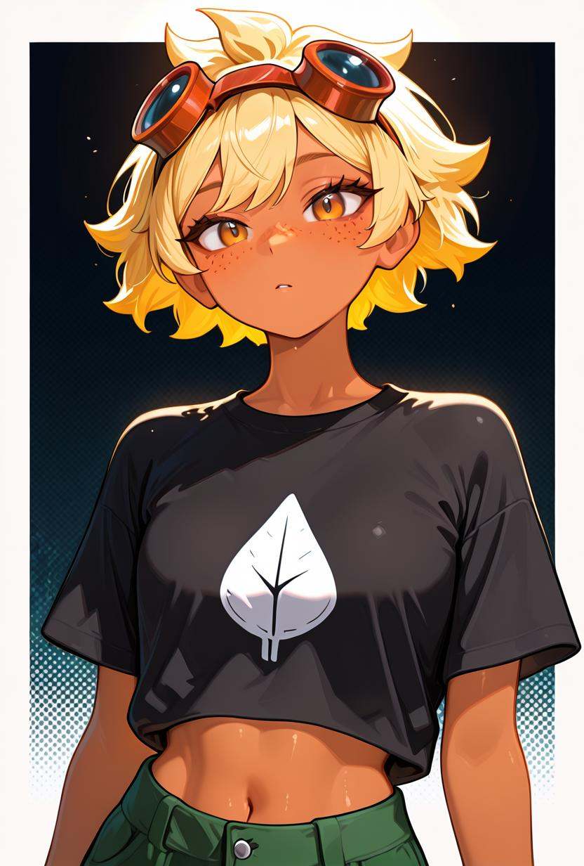 solarflare,  blonde hair,  1girl on Tensor.Art