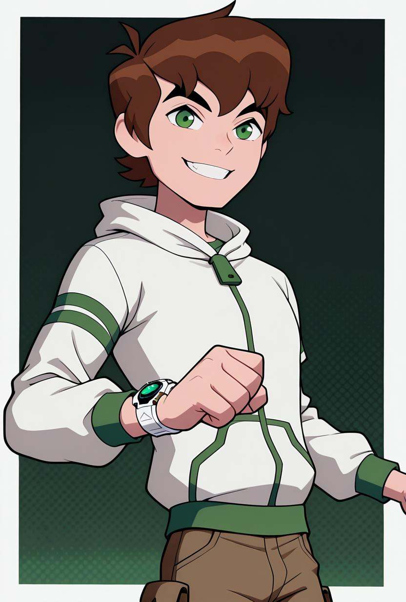 benov,  short hair,  brown hair on Tensor.Art