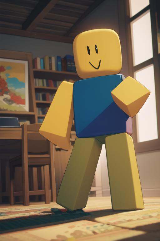 noob,  solo,  standing on Tensor.Art