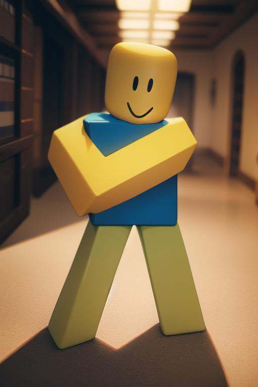 noob,  solo,  standing on Tensor.Art