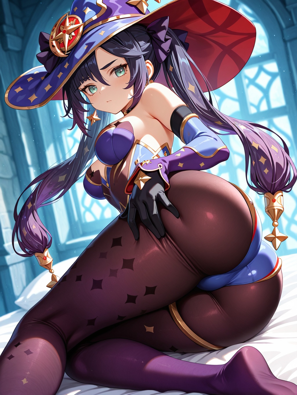 mona \(genshin impact\),  genshin impact,  1girl on Tensor.Art