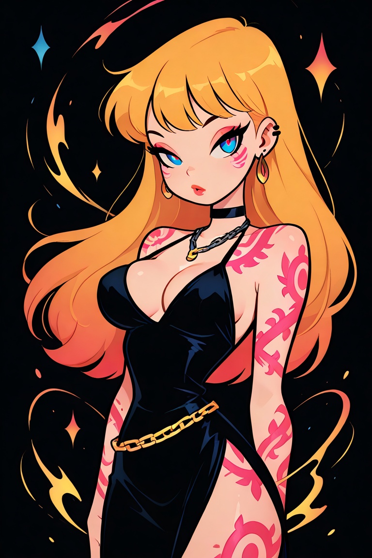full-body tattoo,  best quality,  illustraition on Tensor.Art