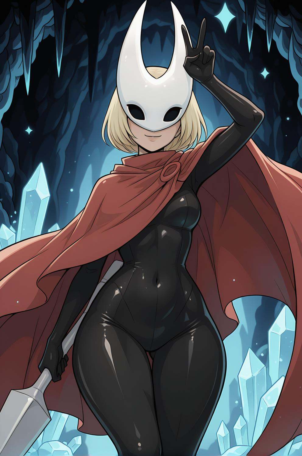 masterpiece,  high quality,  hornet \(hollow knight\) on Tensor.Art