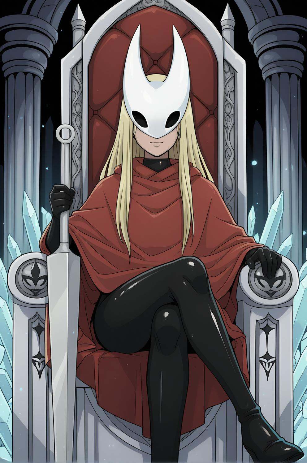 masterpiece,  high quality,  hornet \(hollow knight\) on Tensor.Art