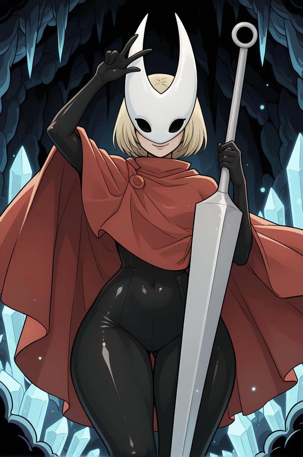 masterpiece,  high quality,  hornet \(hollow knight\) on Tensor.Art