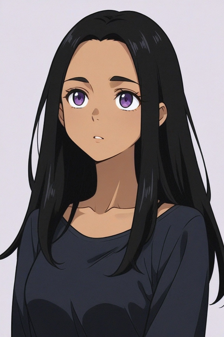 sara_crispino,  dark-skinned female,  black hair on Tensor.Art