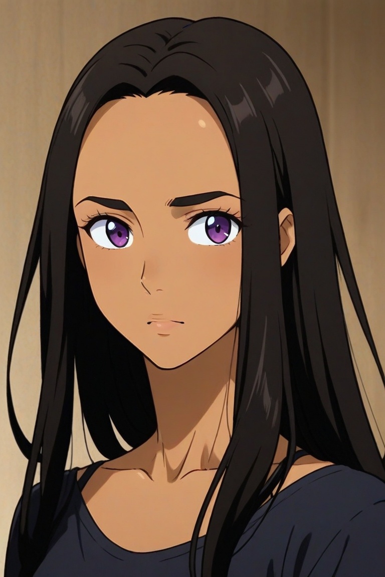sara_crispino,  dark-skinned female,  black hair on Tensor.Art