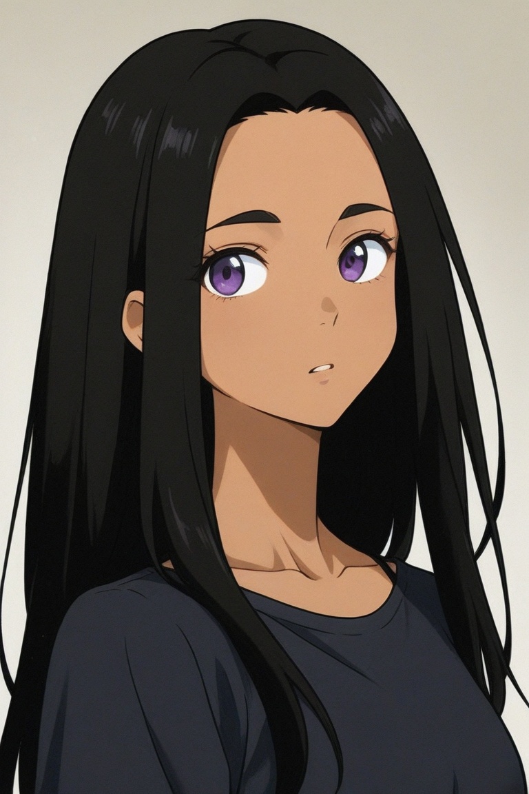 sara_crispino,  dark-skinned female,  black hair on Tensor.Art