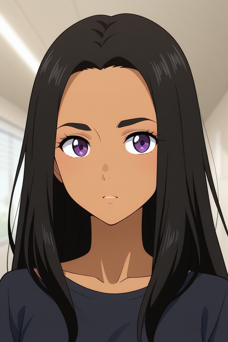 sara_crispino,  dark-skinned female,  black hair on Tensor.Art