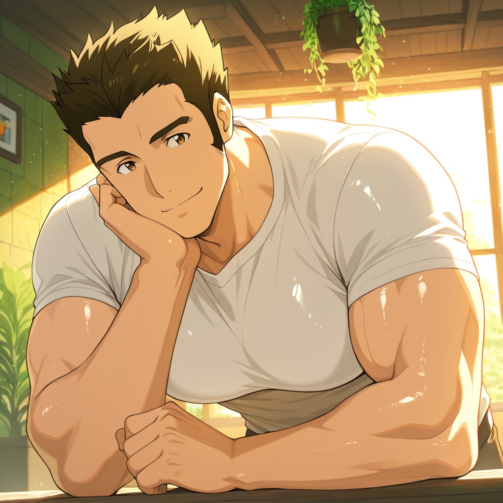 ***** male,  cinematic composition,  muscular build on Tensor.Art