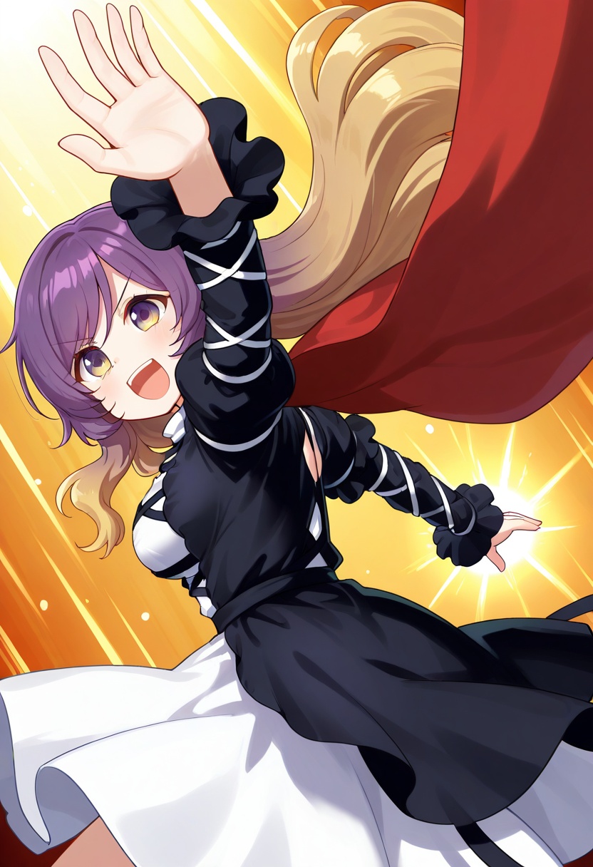 gotohandusumashu,  from below,  outstretched arms on Tensor.Art