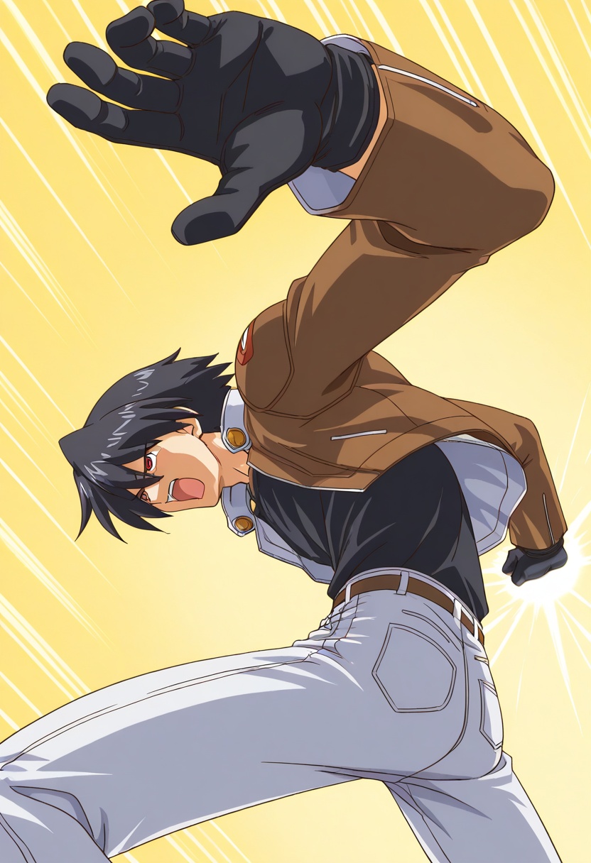 gotohandusumashu,  from below,  outstretched arms on Tensor.Art