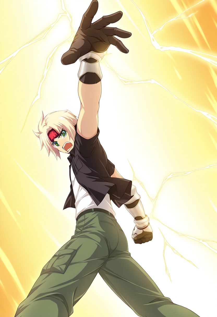 gotohandusumashu,  from below,  outstretched arms on Tensor.Art