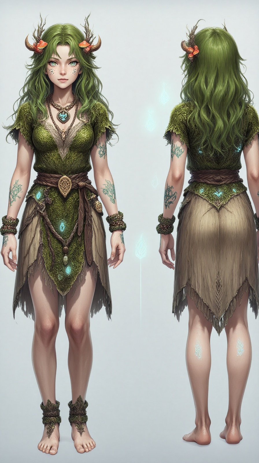 Multiple views,  reference sheet,  concept art on Tensor.Art