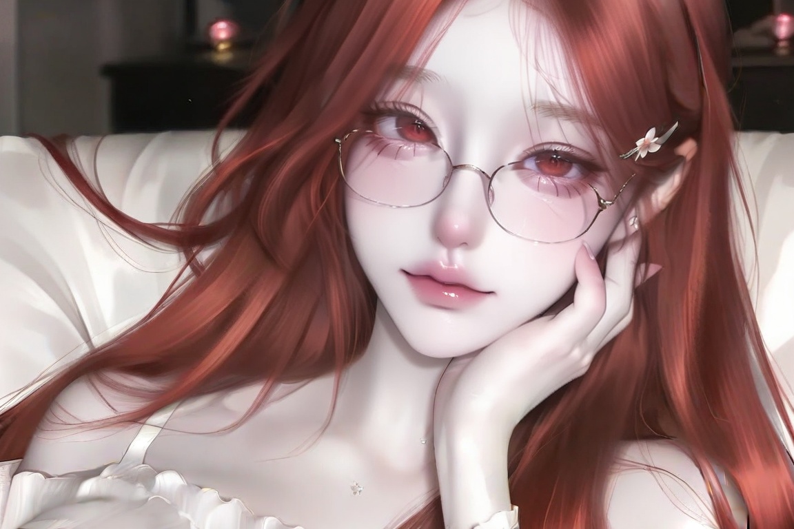 famale,  solo,  ((very long hair)) on Tensor.Art