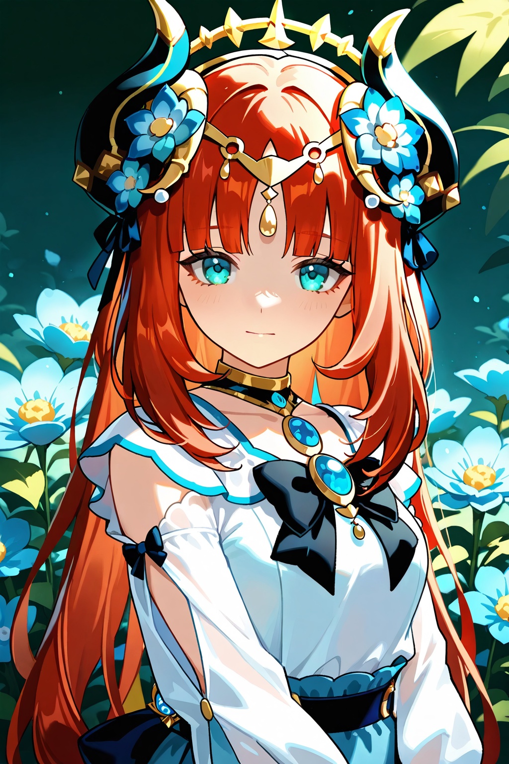 Nilou,  1girl,  solo on Tensor.Art