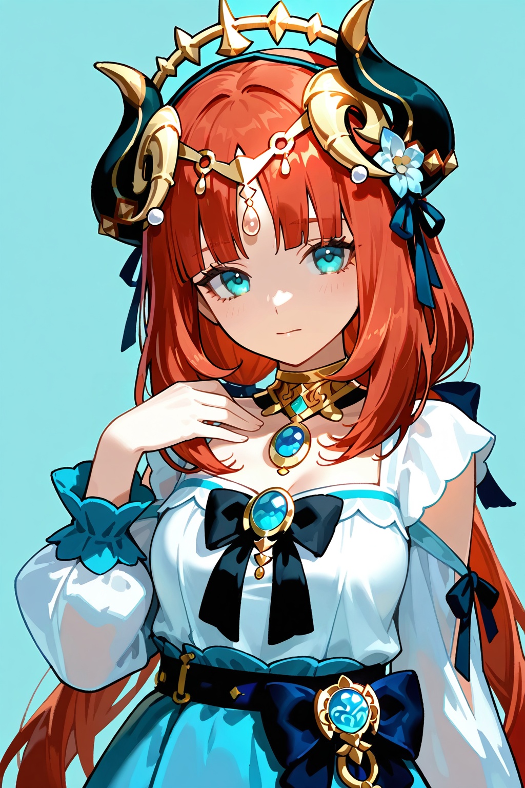 Nilou,  1girl,  solo on Tensor.Art