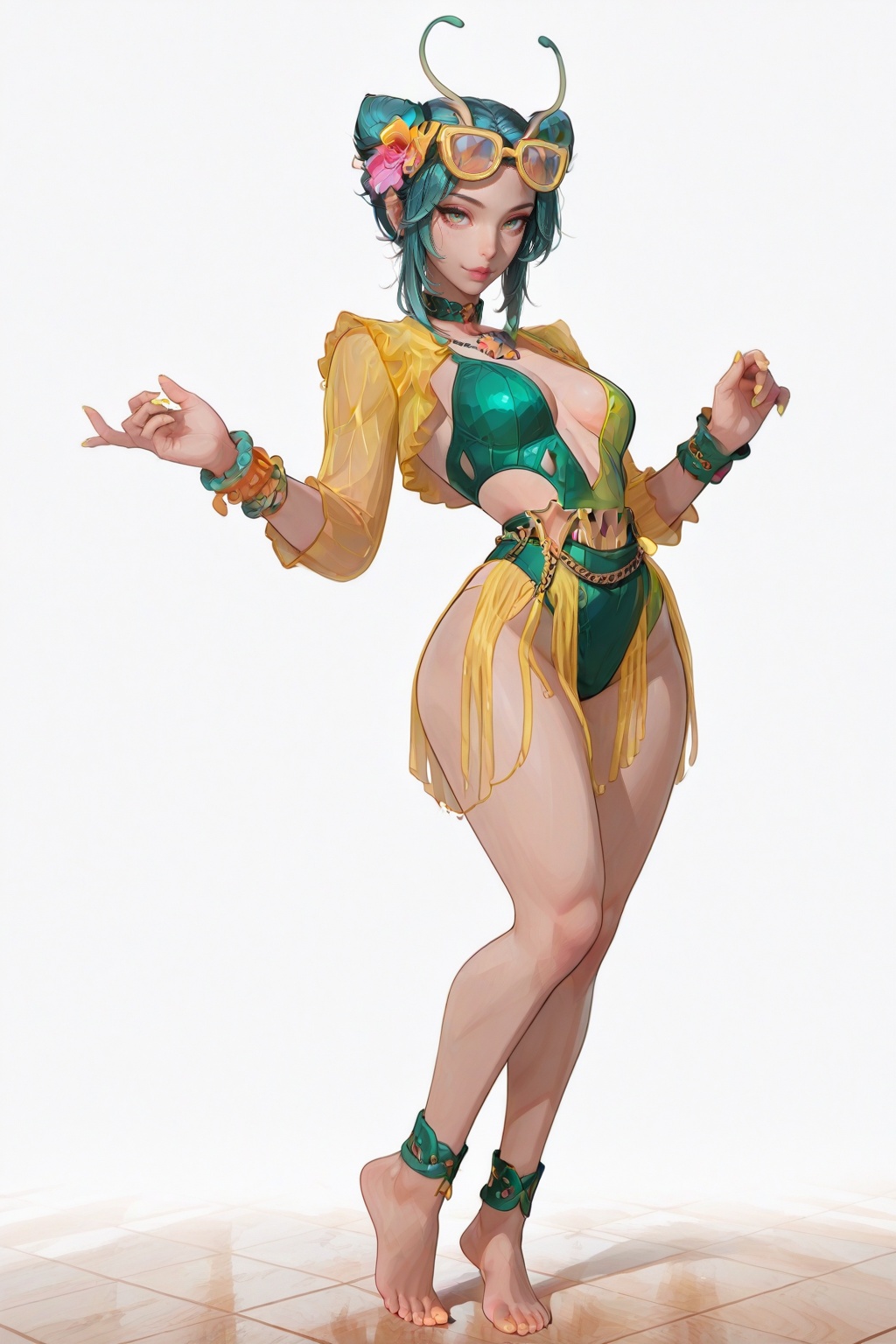 1girl,  solo,  full body on Tensor.Art