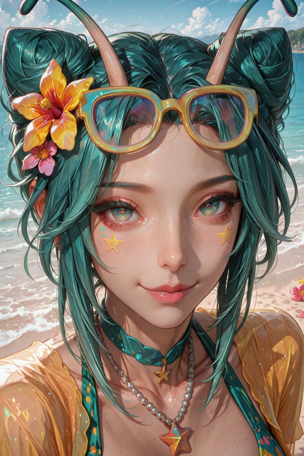 1girl,  solo,  looking_at_viewer on Tensor.Art