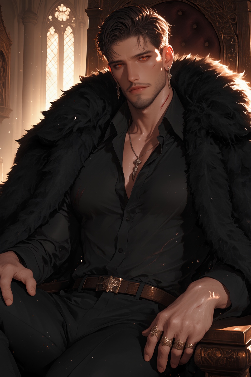 1boy,  male focus,  pectorals on Tensor.Art