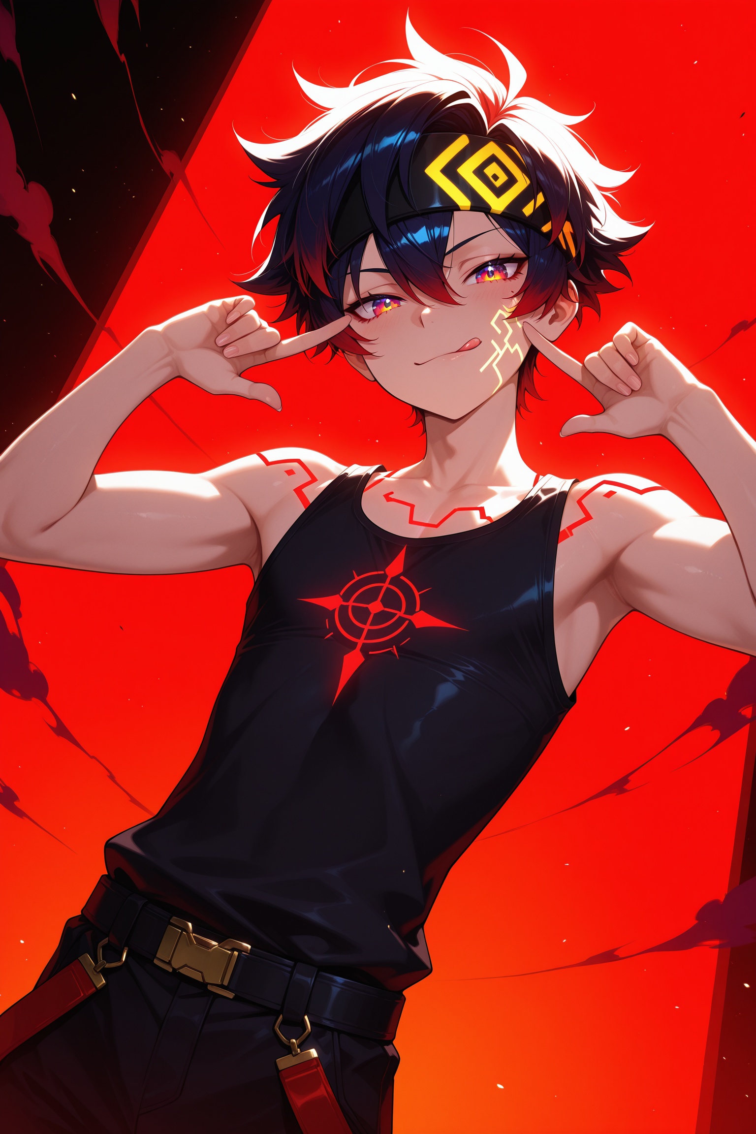 solo,  male,  1boy on Tensor.Art