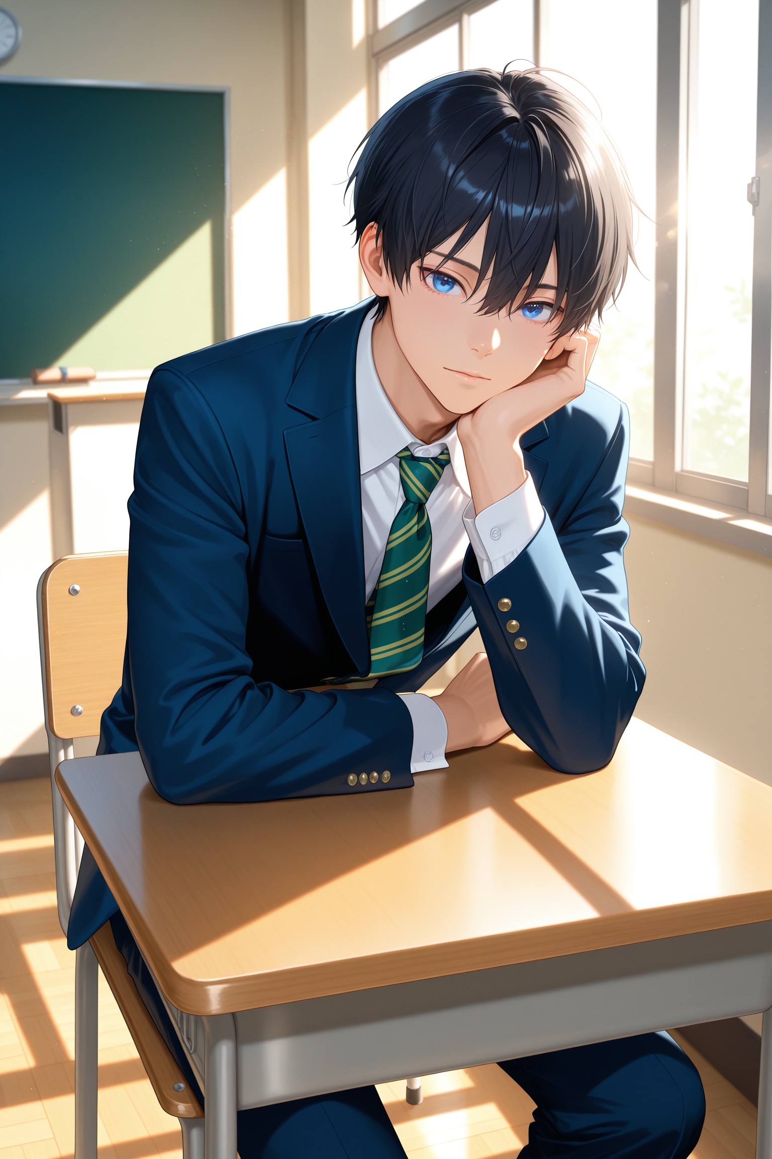 solo,  1boy,  male focus on Tensor.Art