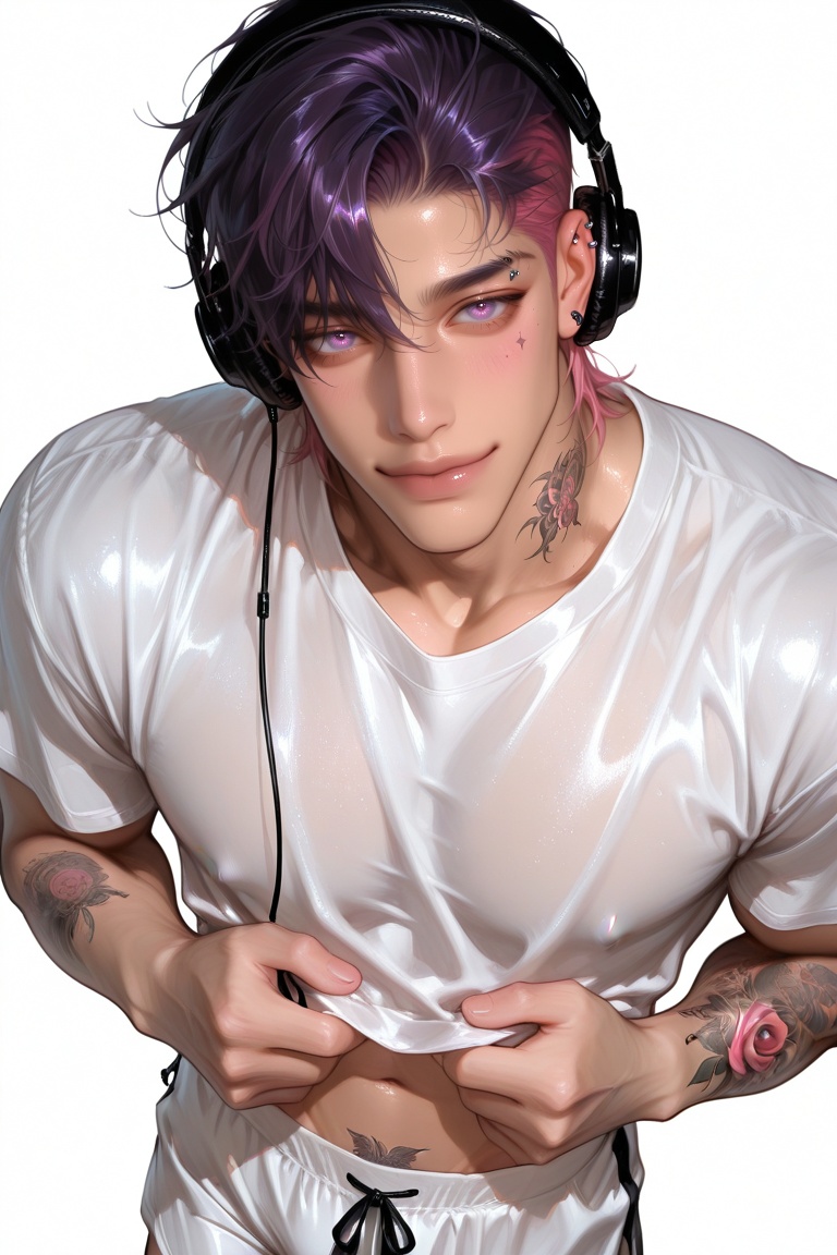((1 Male)) ((solo,  A single)),  charming and mysterious. His face is handsome and sharp. He is a handsome man on Tensor.Art