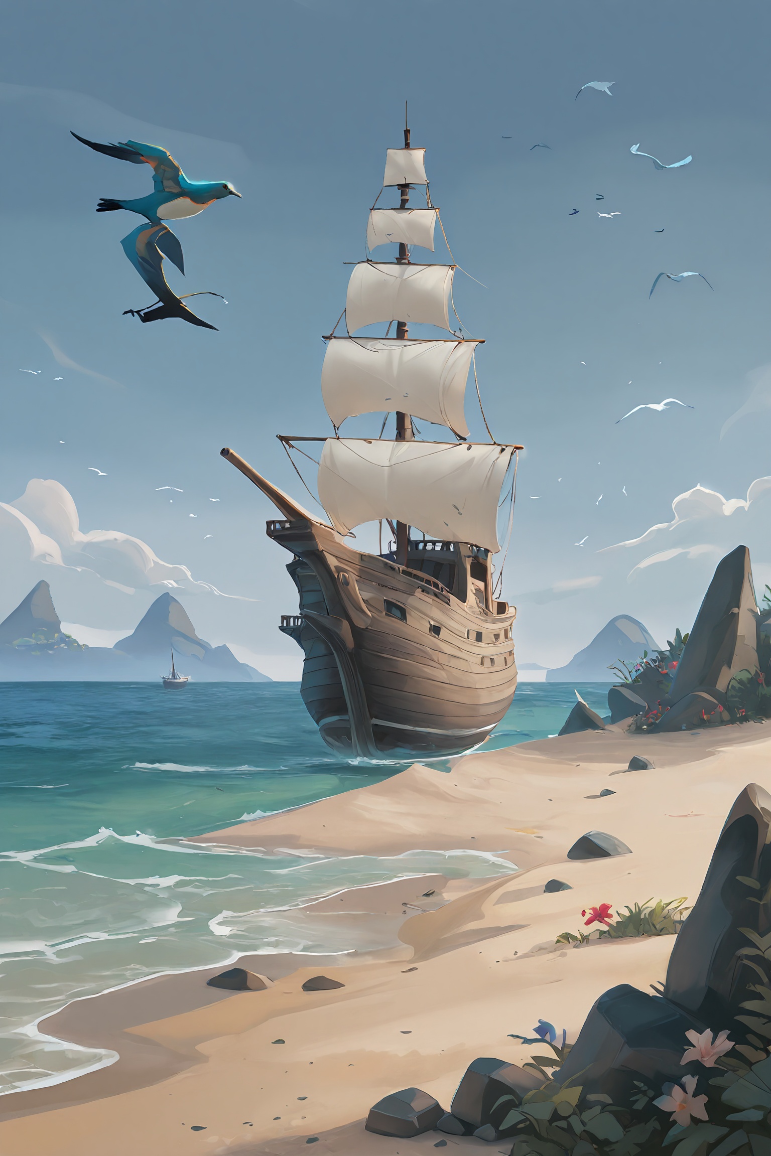 Masterpiece,  best quality,  SeaOfThievesStyle SeaOfThievesStyle on Tensor.Art