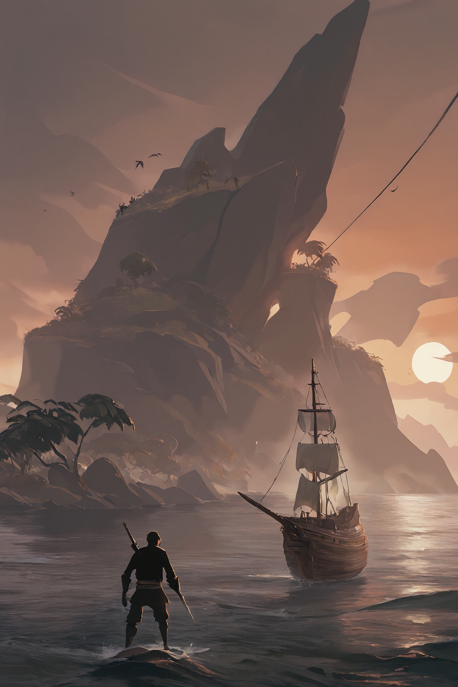 Masterpiece,  best quality,  SeaOfThievesStyle SeaOfThievesStyle on Tensor.Art