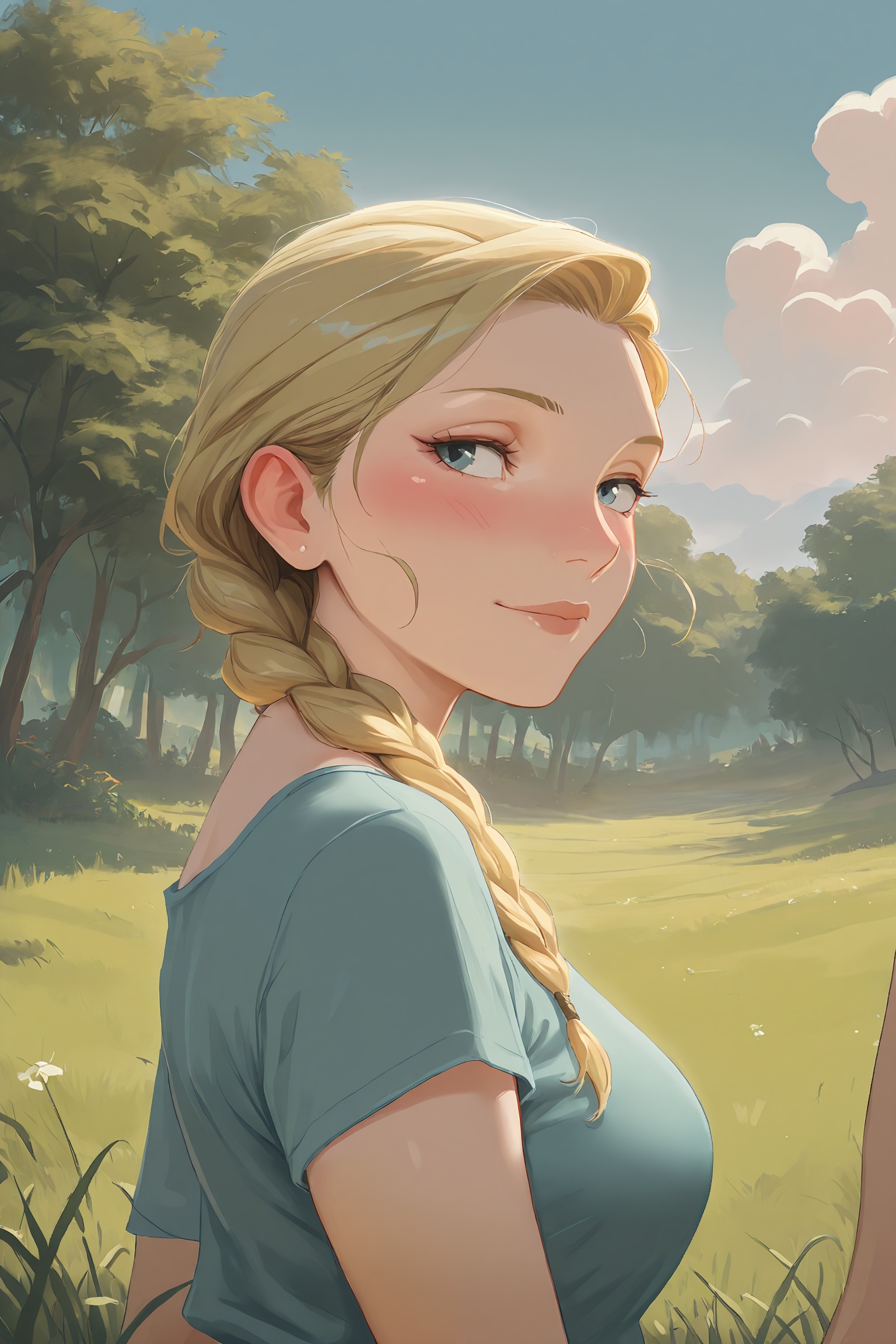 Masterpiece,  best quality,  SeaOfThievesStyle blonde hair on Tensor.Art
