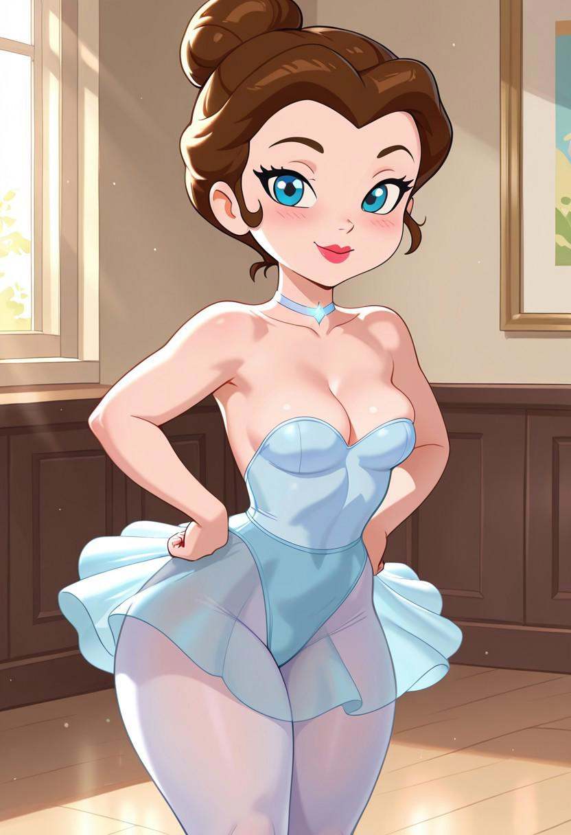 1girl,  solo,  la_petite_ballerina on Tensor.Art