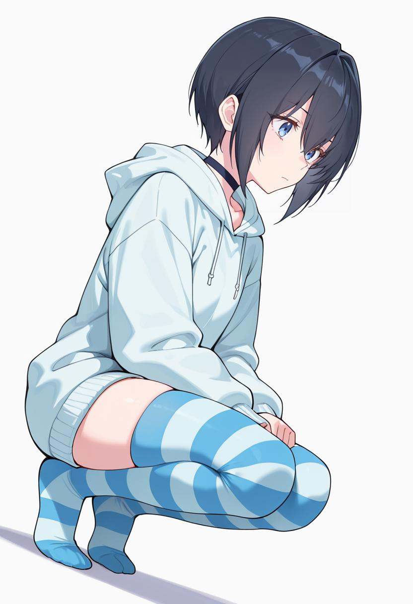 masterpiece,  high quality details,  crouching on Tensor.Art