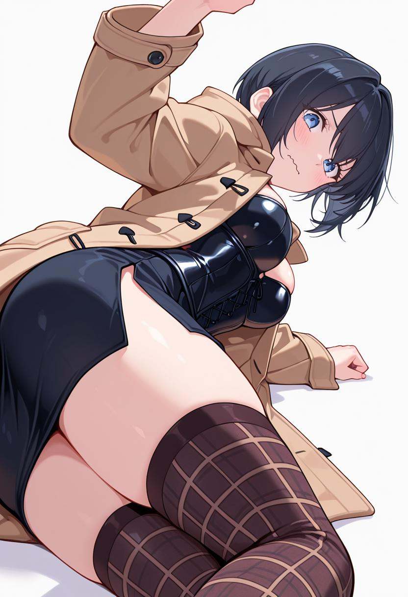 masterpiece,  high quality details,  lying on side on Tensor.Art
