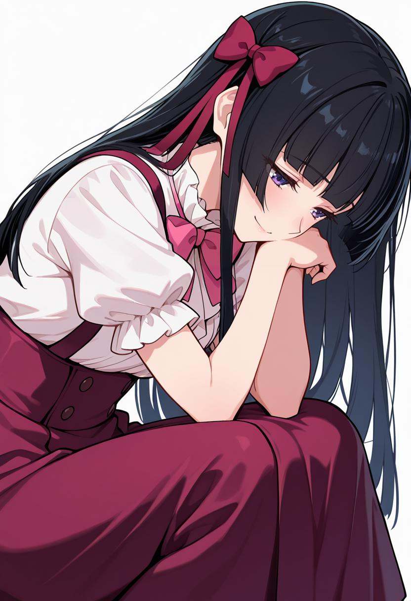 masterpiece,  high quality details,  squatting position on Tensor.Art