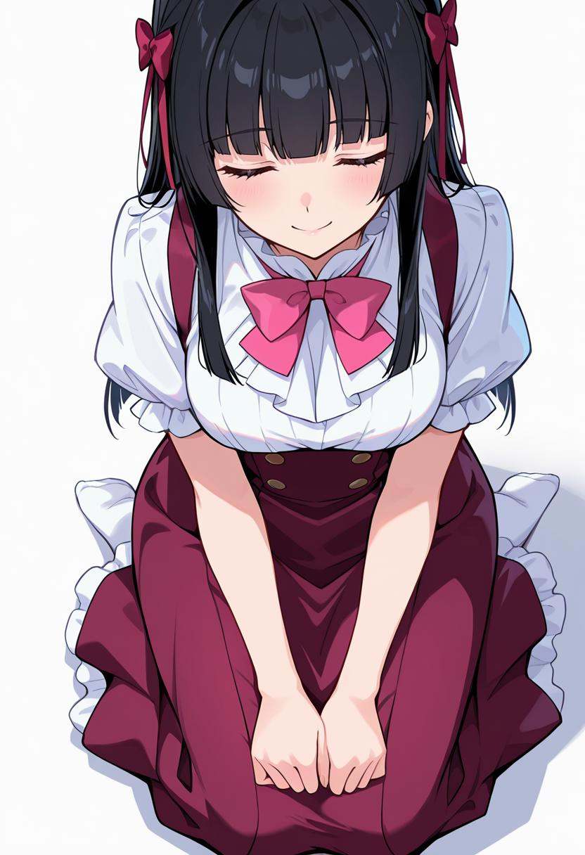 masterpiece,  high quality details,  kneeling on floor on Tensor.Art