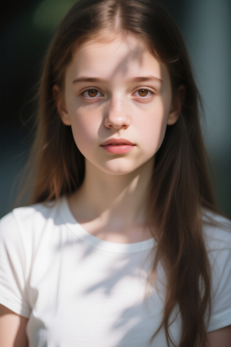 Light and Shadow Portrait,  ,  1girl on Tensor.Art