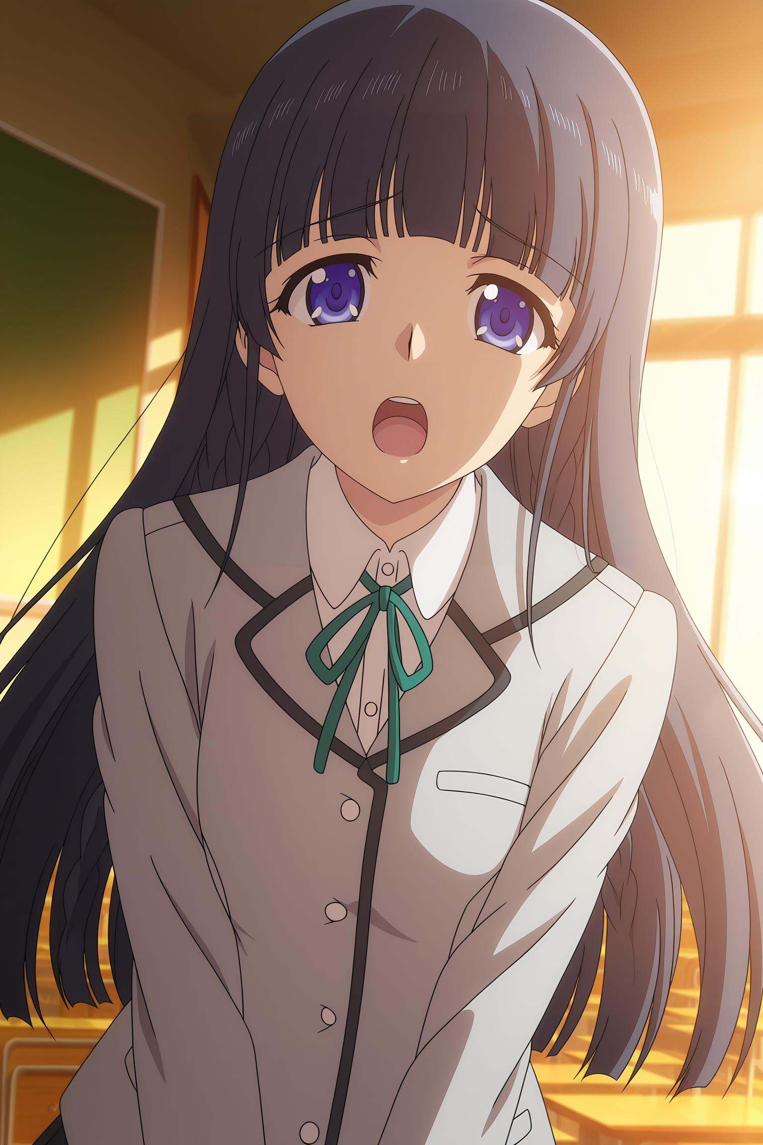 Yumi Shirayanagi,  solo,  open mouth on Tensor.Art