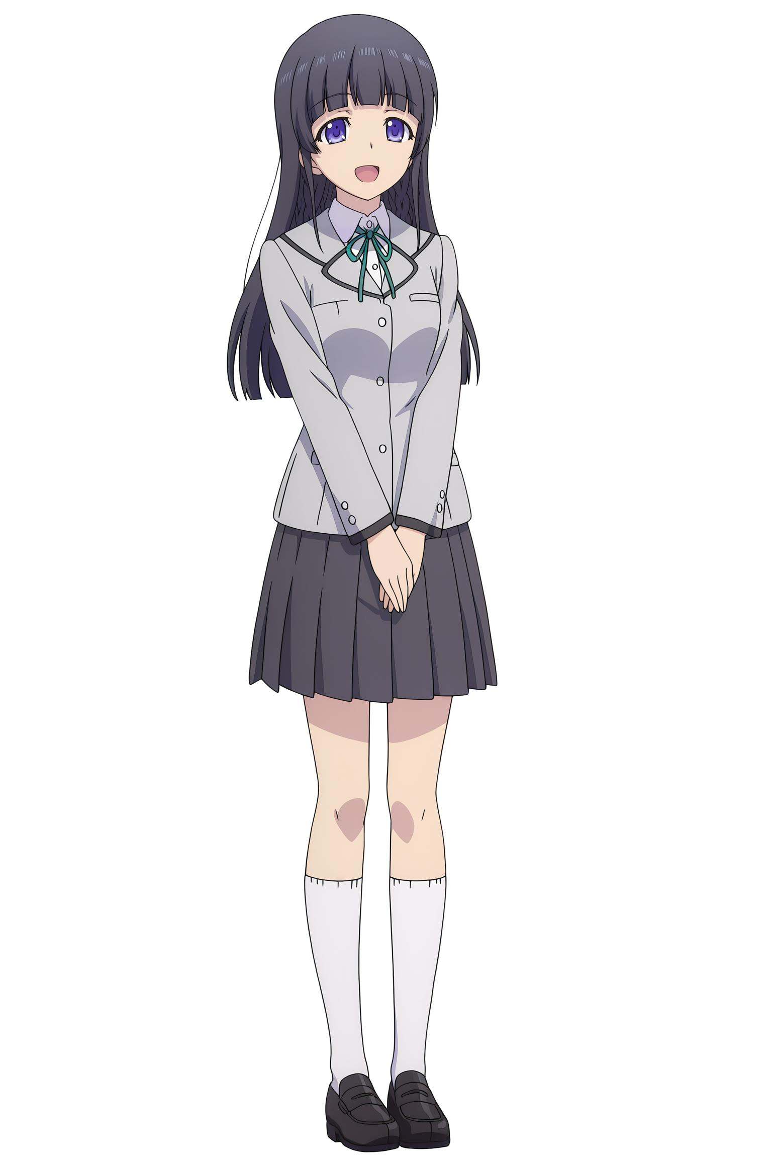 Yumi Shirayanagi,  braid,  black hair on Tensor.Art