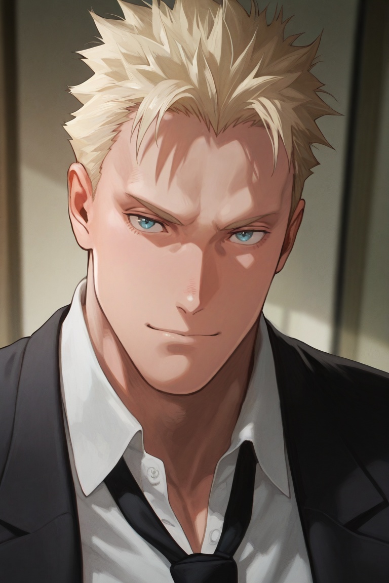 anime screencap,  solo,  male focus on Tensor.Art