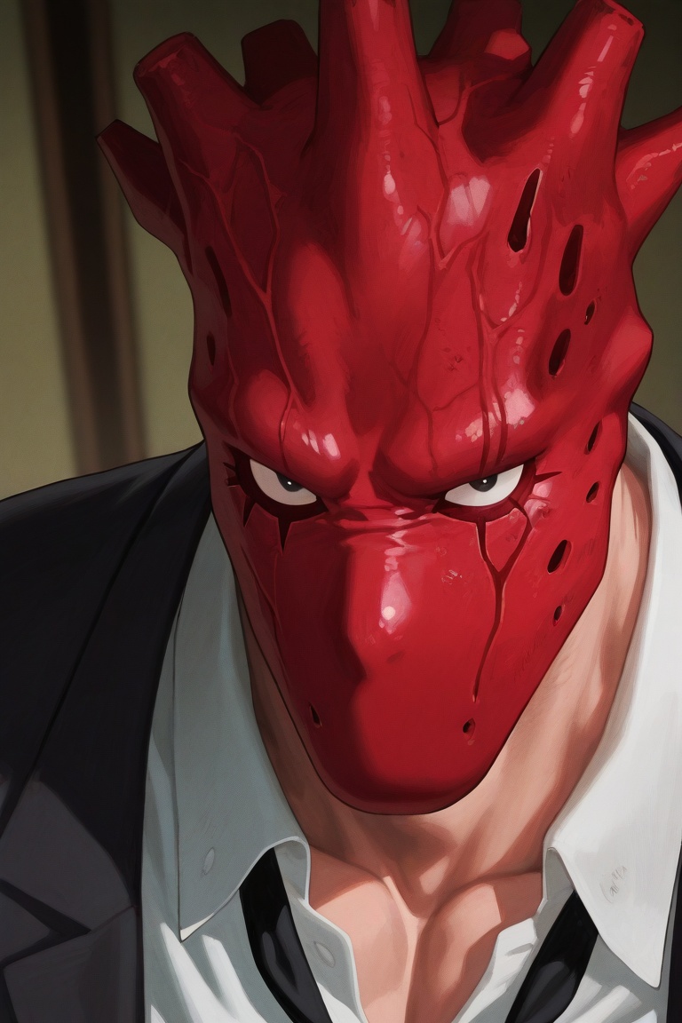 anime screencap,  solo,  male focus on Tensor.Art