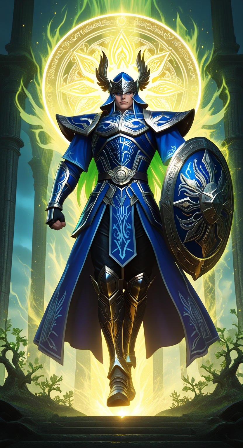 Full epic fantasy aesthetic,  dramatic lighting with glowing highlights,  sense of grandeur and power on Tensor.Art