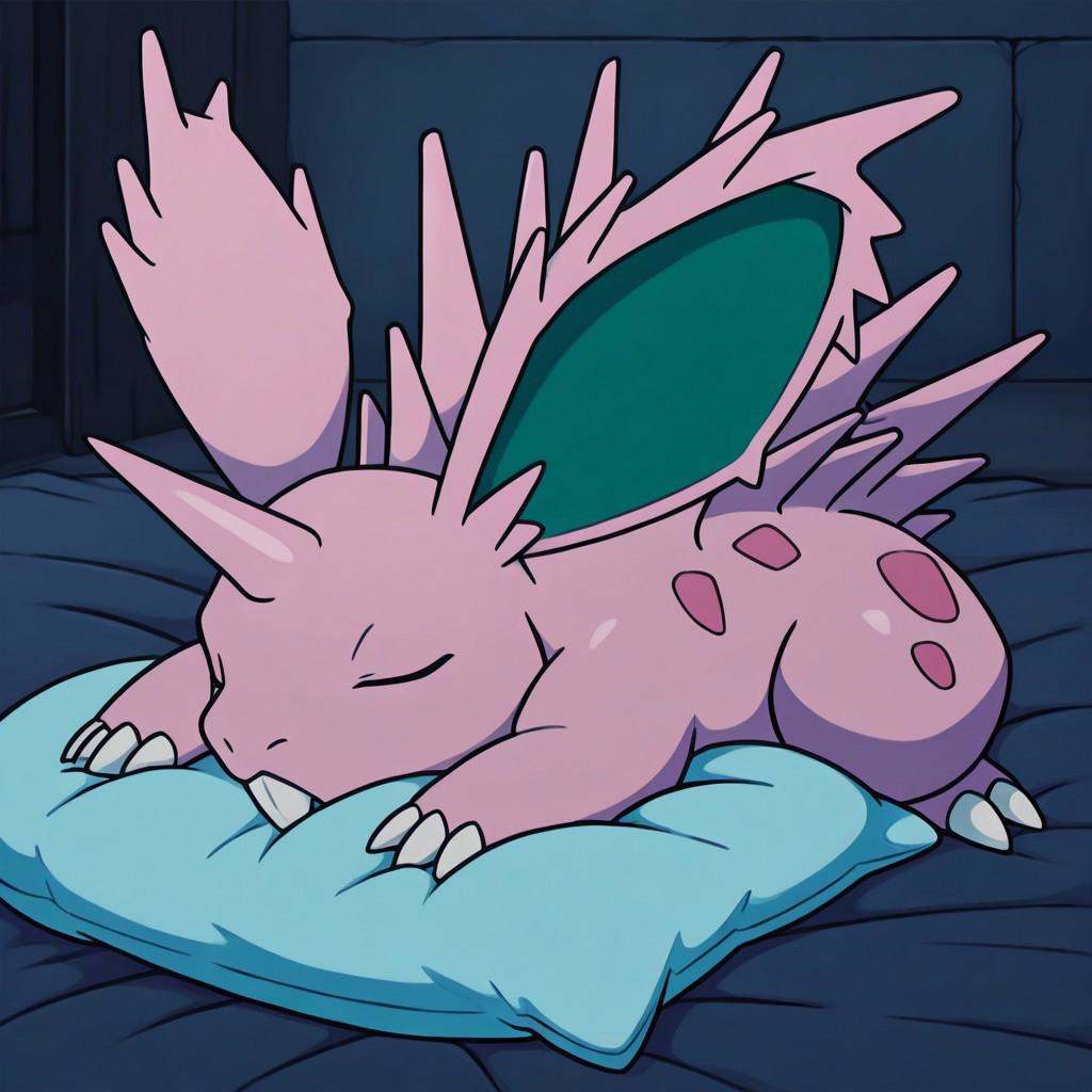 NidoranM,  solo,  1boy on Tensor.Art