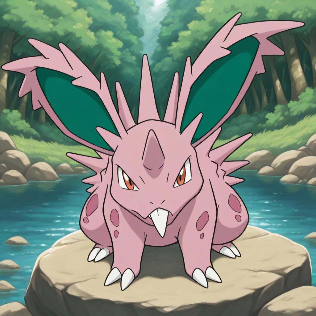 NidoranM,  solo,  1boy on Tensor.Art