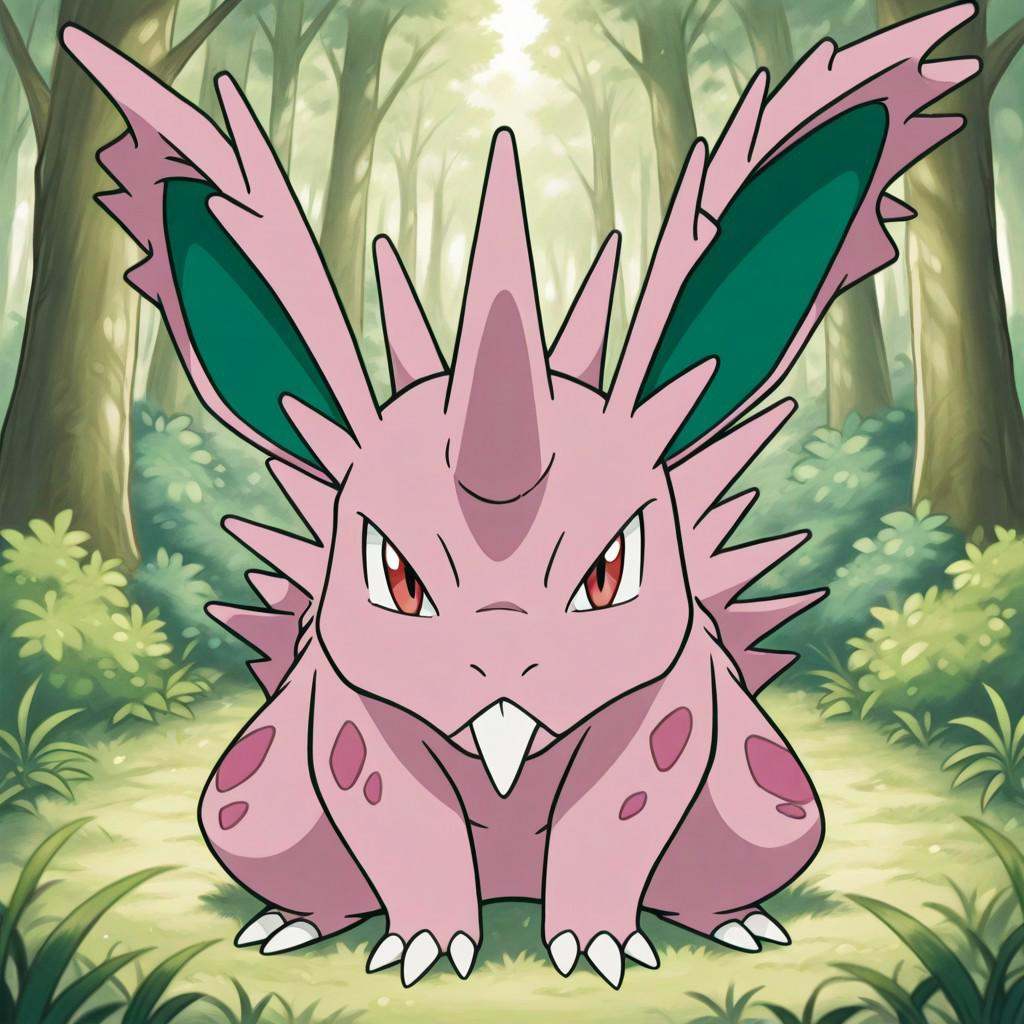 NidoranM,  solo,  1boy on Tensor.Art